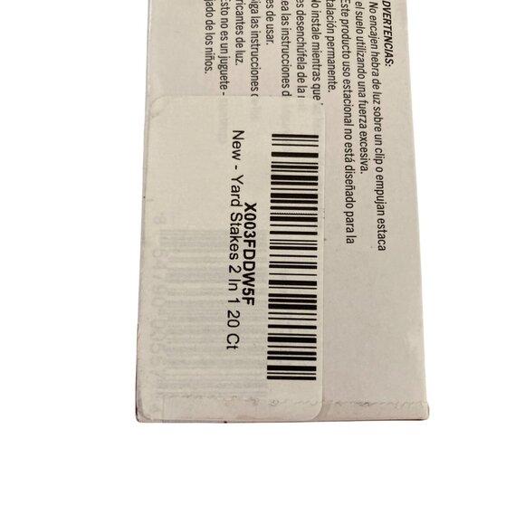 Simple Living Solutions 2 in 1 Yard Light Stakes Tie Down - Picture 5 of 8